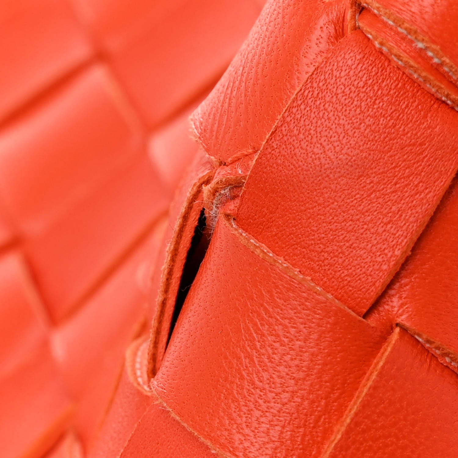 Bottega Veneta Nappa Intrecciato Large Andiamo Shoulder Bag Orange 11 of 11