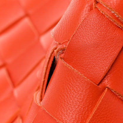 Bottega Veneta Nappa Intrecciato Large Andiamo Shoulder Bag Orange 11 of 11