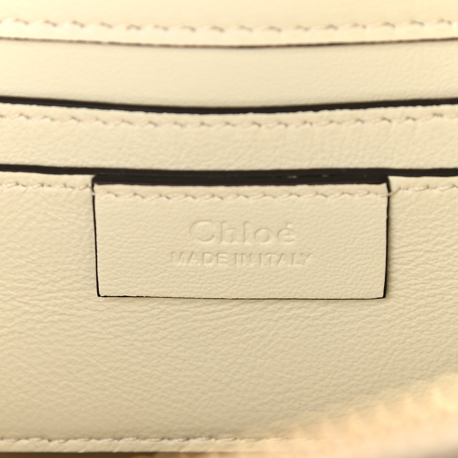 Chloe Calfskin Small Roy Tri-Color Bag White Blue 8 of 8