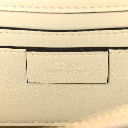 Chloe Calfskin Small Roy Tri-Color Bag White Blue 8 of 8
