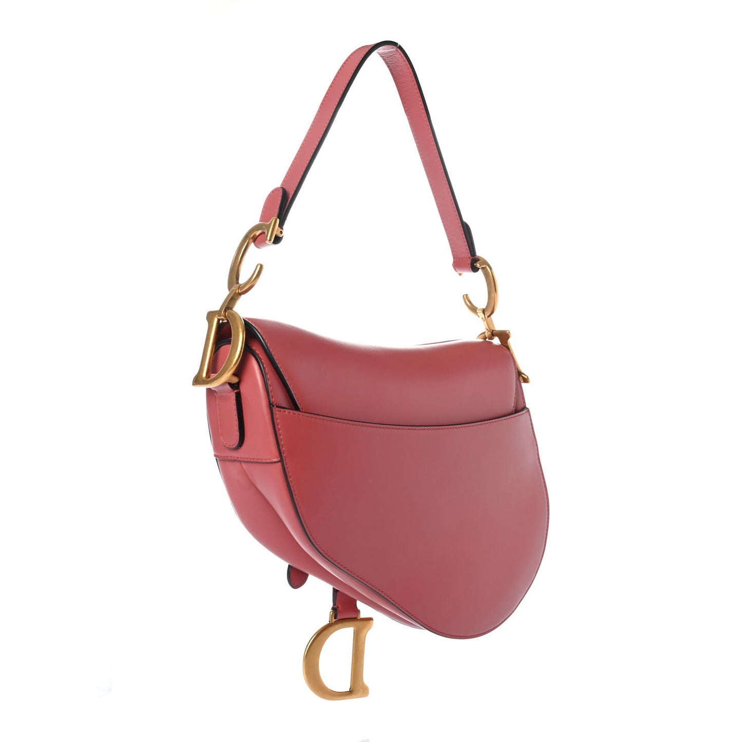 Calfskin Saddle Bag Pink