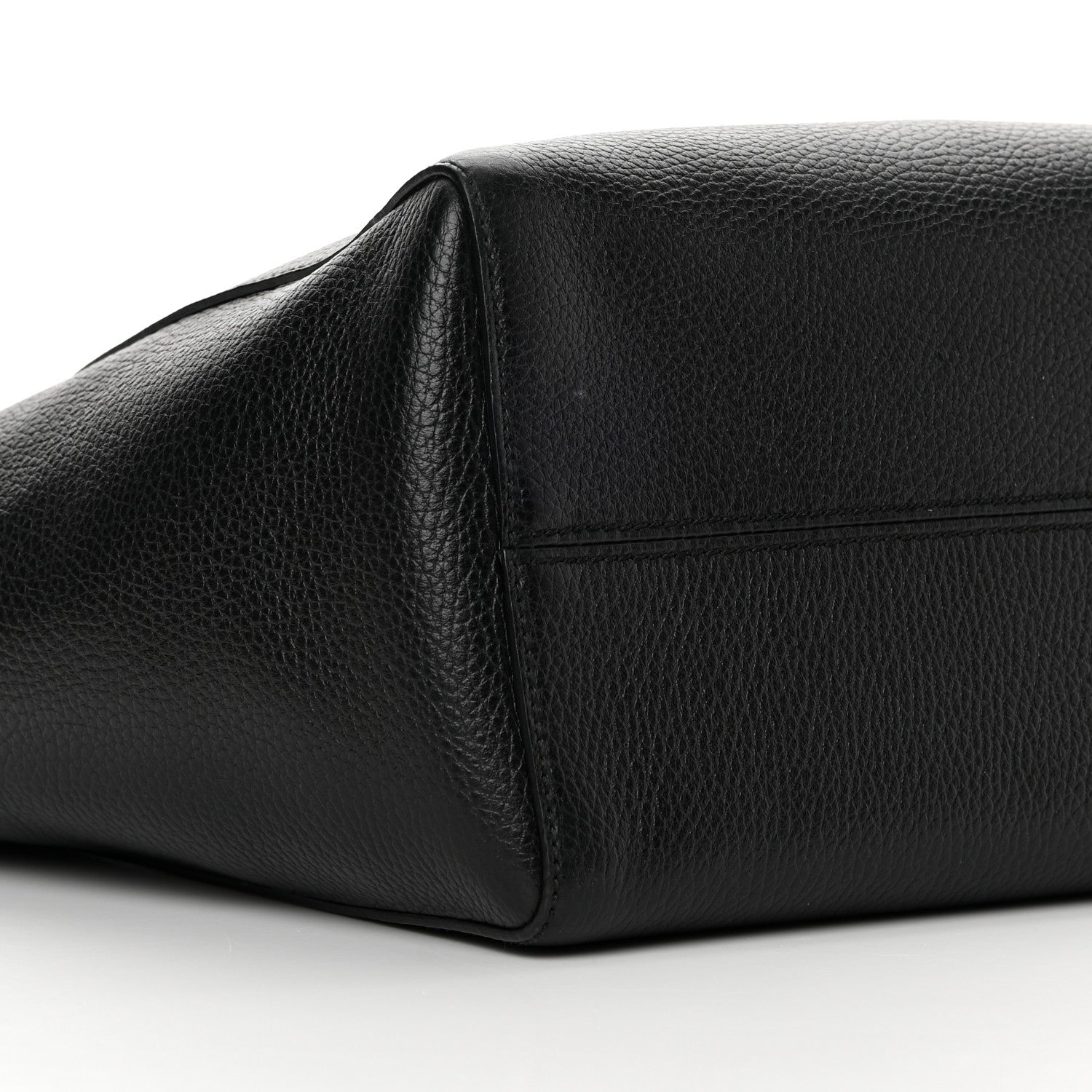 Gucci Pebbled Calfskin Small Swing Tote Black 8 of 10