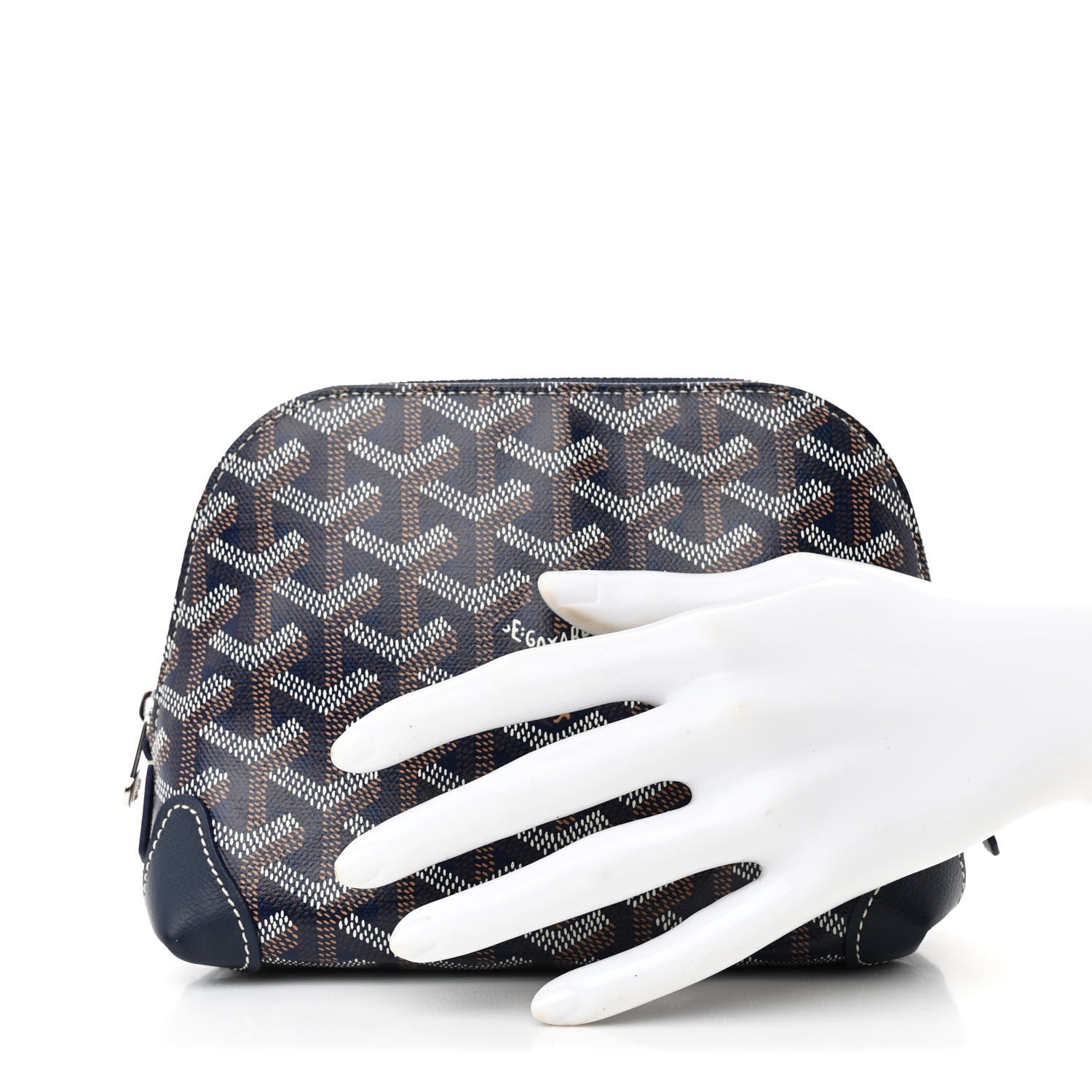 Goyard Goyardine Vendome Toiletry Pouch Navy 2 of 7