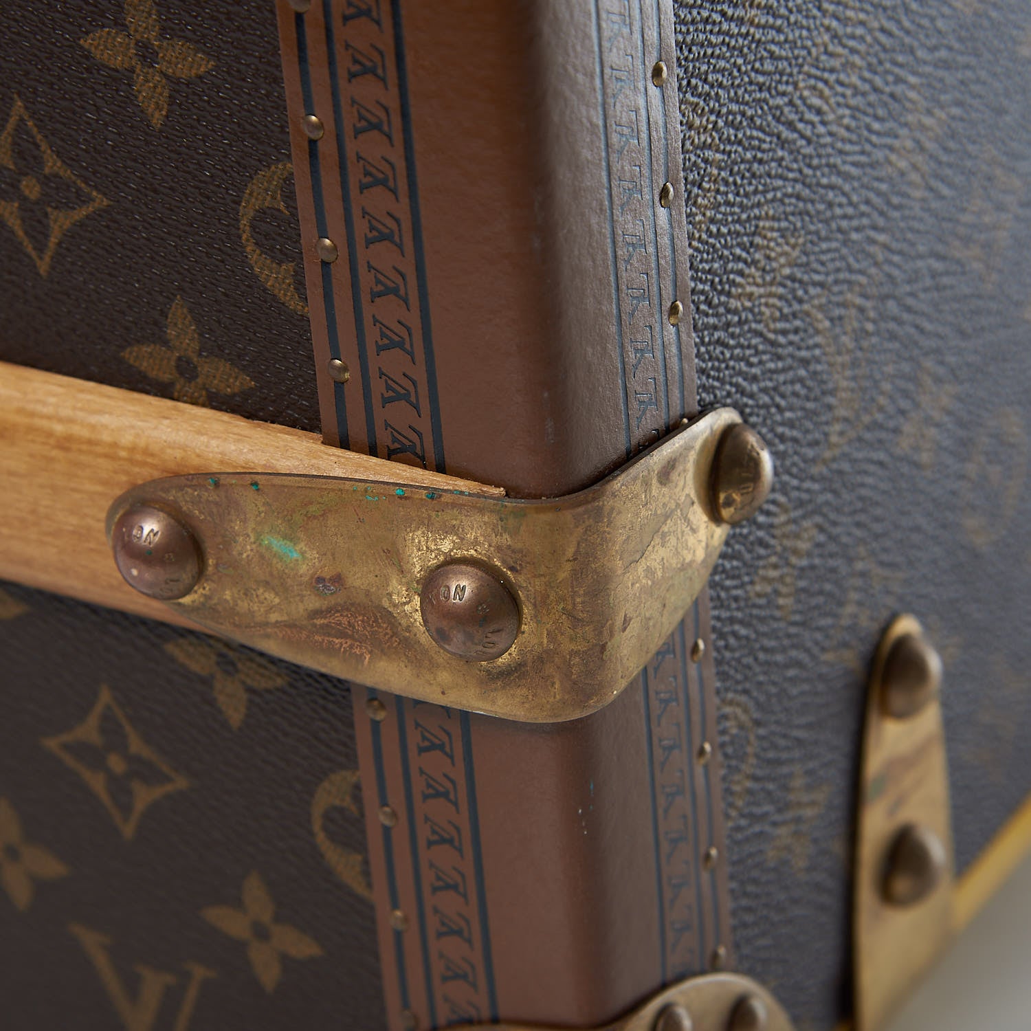 Louis Vuitton Monogram Malle Courrier Lozine Trunk 110 45 of 50