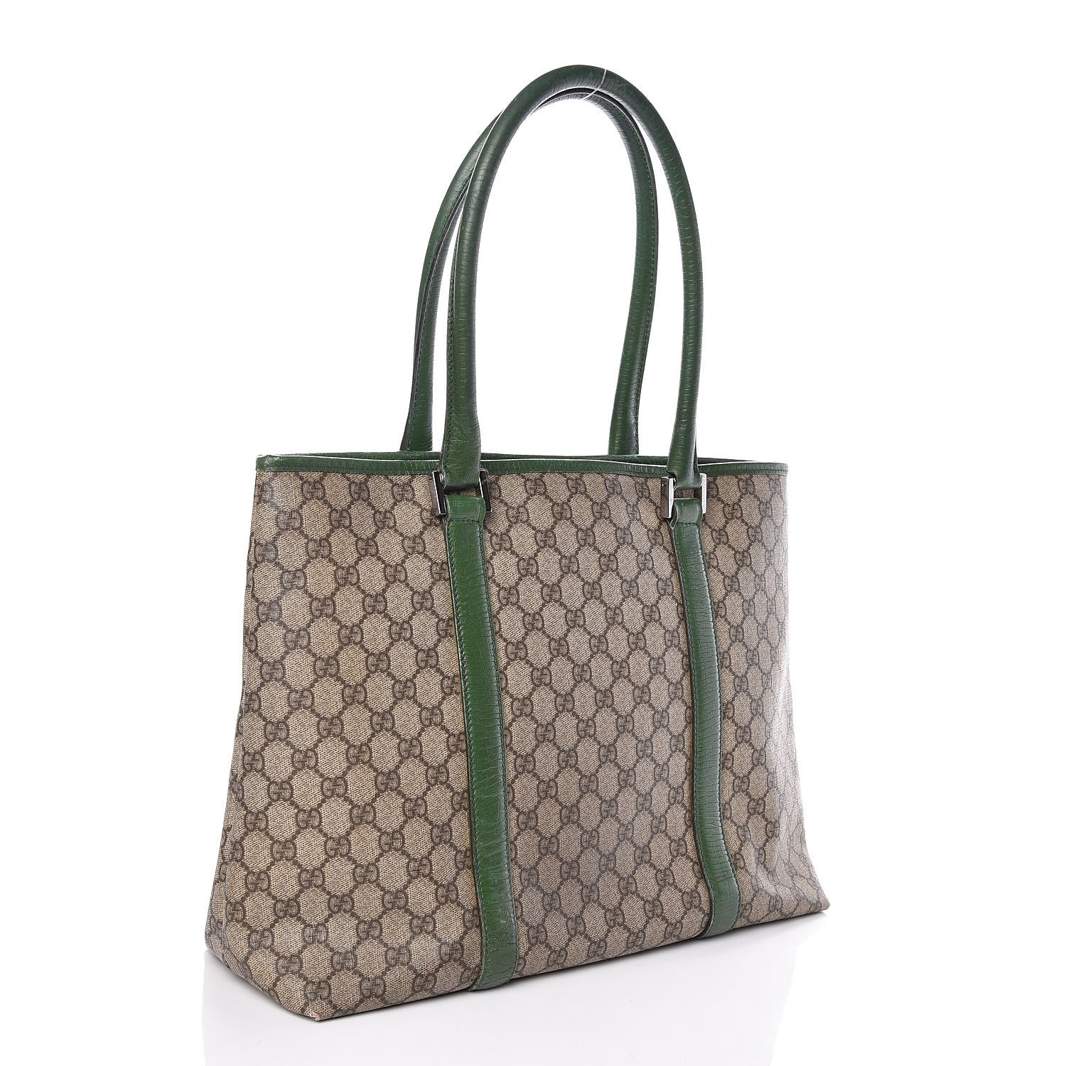 Gucci GG Plus Monogram Medium Joy Tote Green 3 of 15