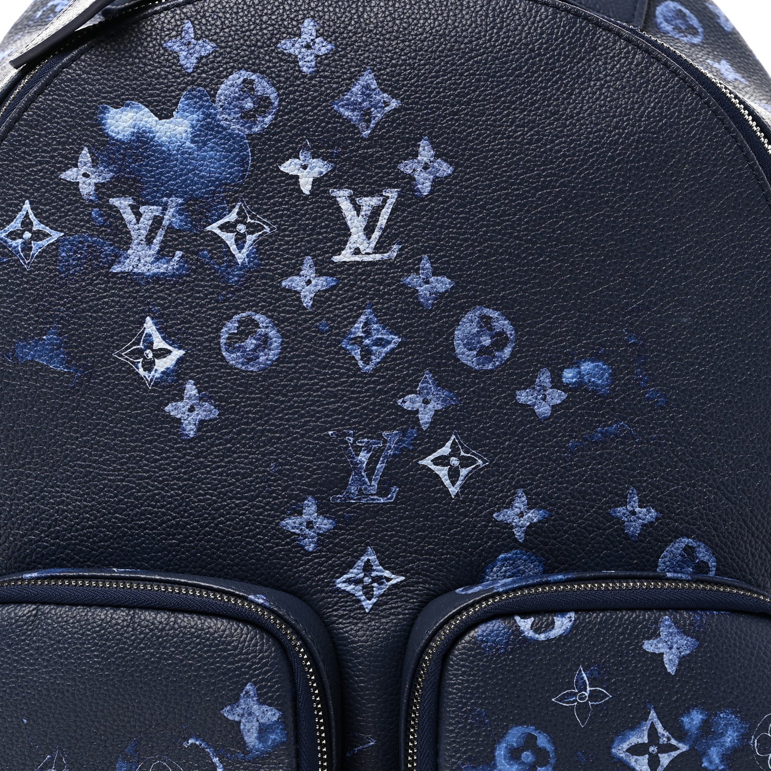 louis vuitton backpack multi pocket Multipocket Ink Watercolor Autres Cuirs leather trim and palladium Anello Grande GTM0331 Square Color:Terracotta Brown nvgroup_PRVKEV4