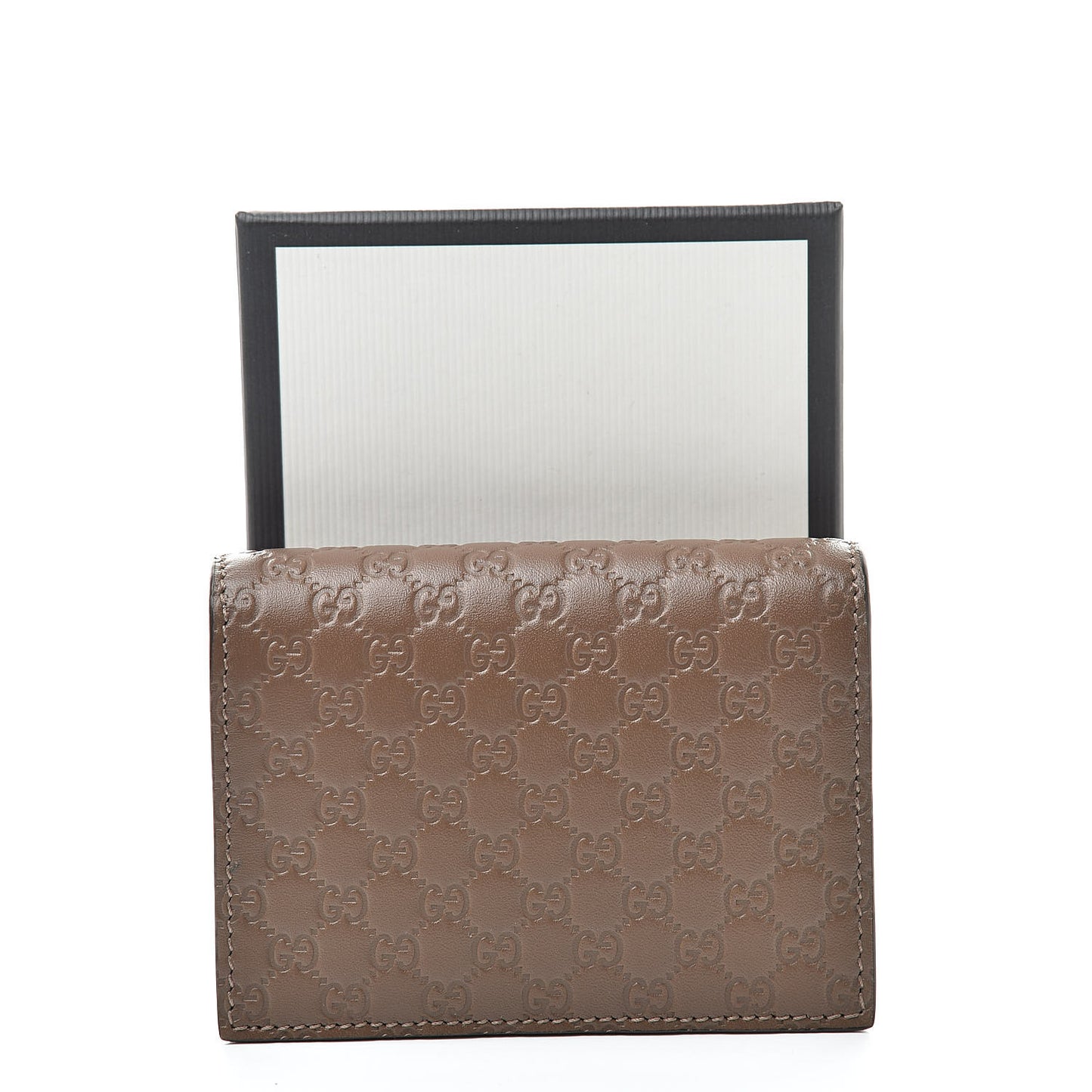 Microguccissima Card Case Wallet Acero