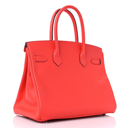 Hermes Epsom BIRKIN 30 Rose Jaipur 3 of 11