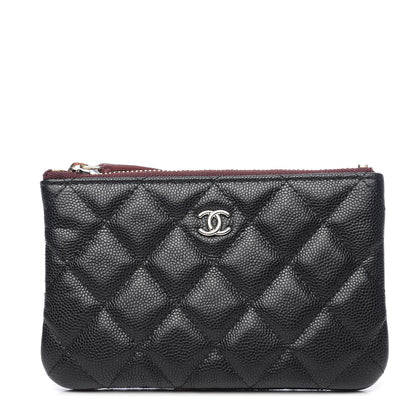 Chanel Caviar Quilted Small Cosmetic Case Black 1 of 7