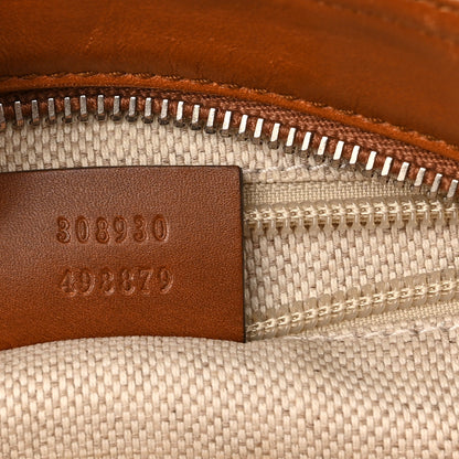 Gucci Monogram Large Flat Messenger Bag Brown 6 of 12