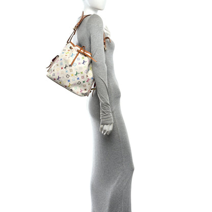 Louis Vuitton Monogram Multicolor Petit Noe White 2 of 10