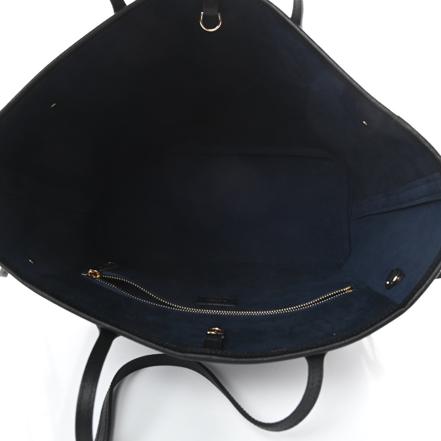 Louis Vuitton Empreinte Monogram Giant Neverfull MM Black 5 of 9