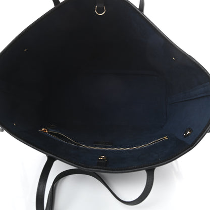 Louis Vuitton Empreinte Monogram Giant Neverfull MM Black 5 of 9