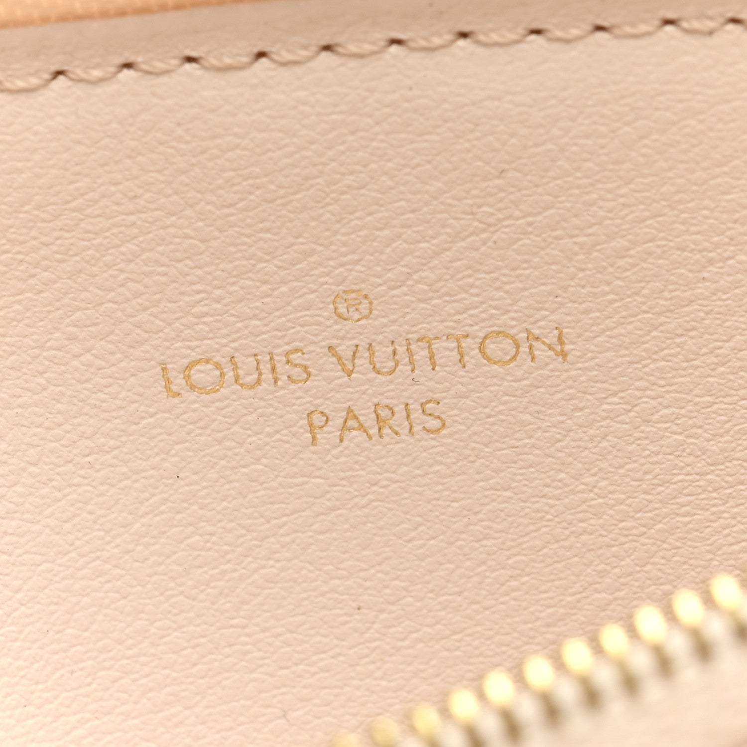 Louis Vuitton Empreinte Spring in the City Felicie Chain Wallet Zippered Insert Beige 6 of 6