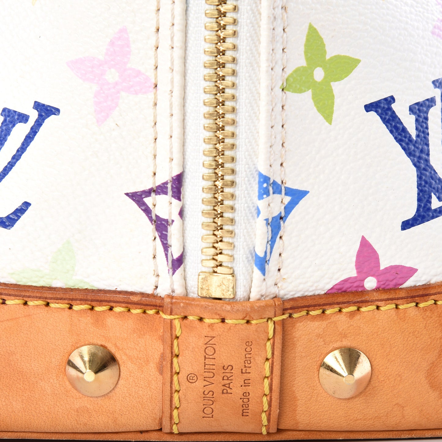 Monogram Multicolor Alma White