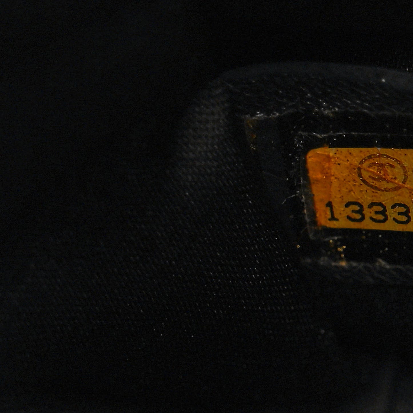 Glazed Calfskin Large On The Road Tote Black