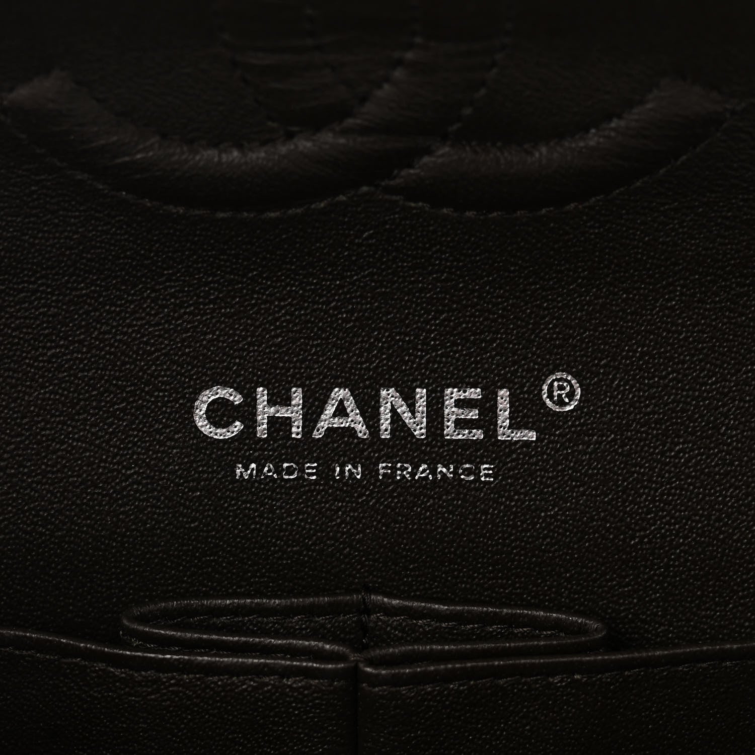 Chanel Lambskin Quilted Tri-Color Medium Double Flap Burgundy 6 of 10
