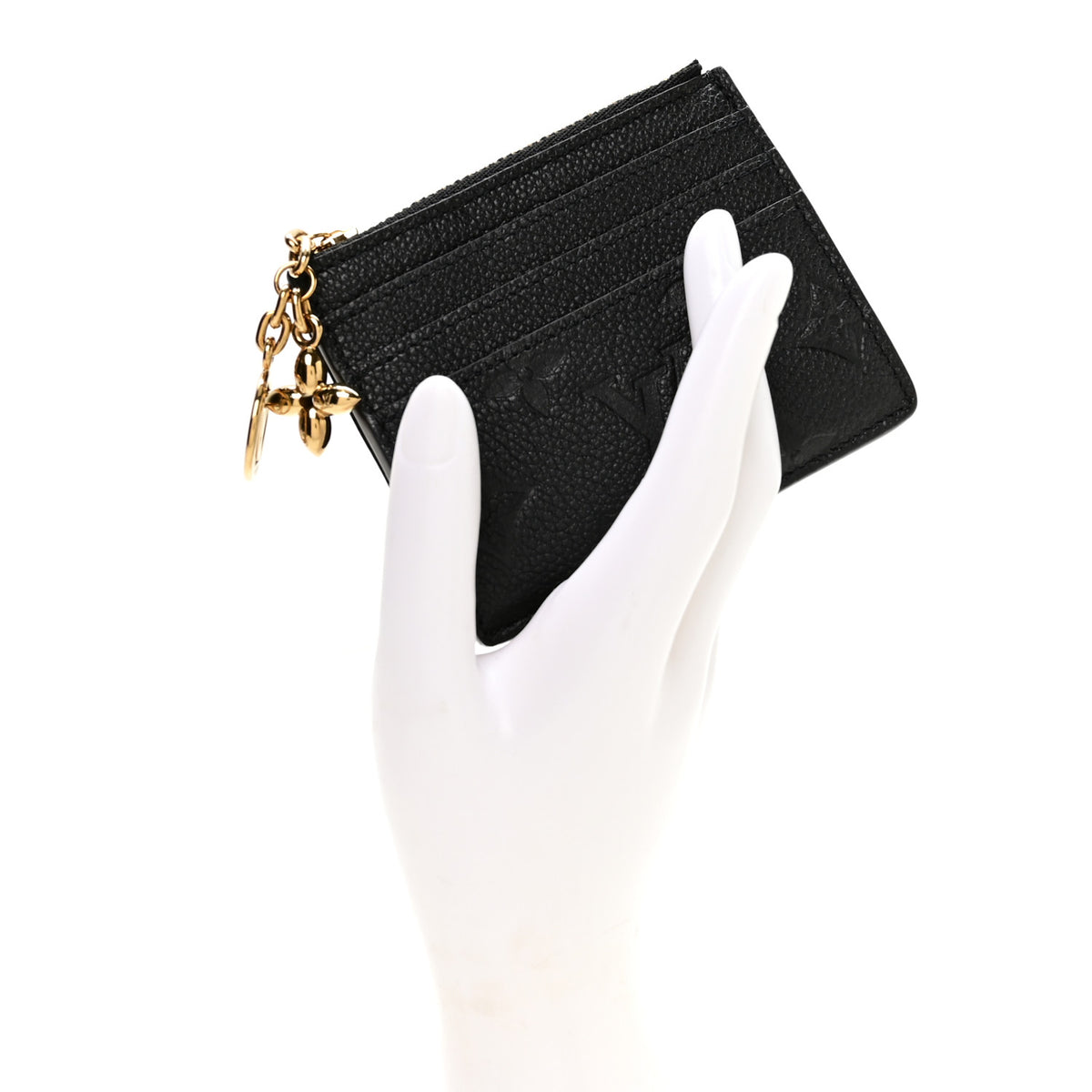 Empreinte Charms Card Holder Black