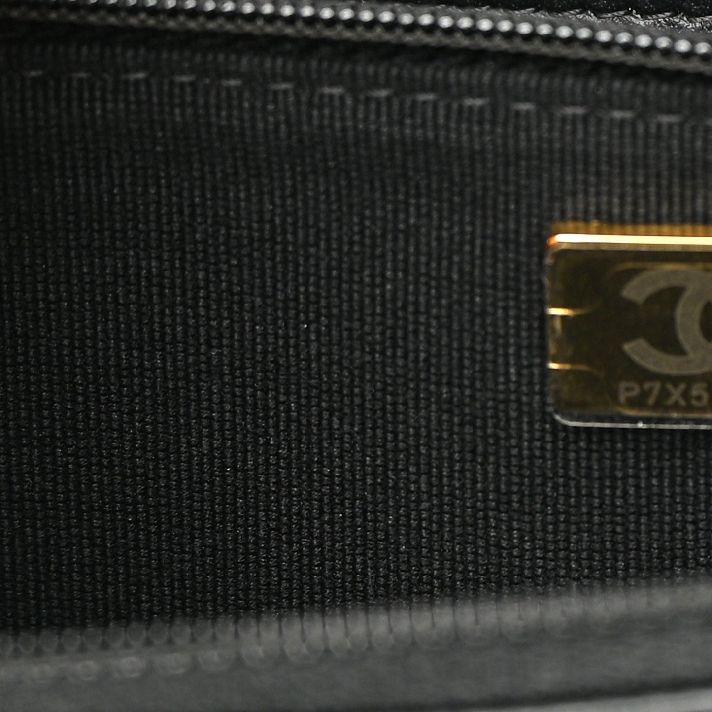 Caviar Quilted Boy Wallet On Chain WOC Black