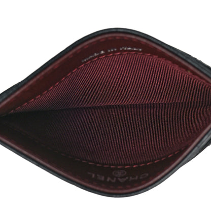 Chanel Lambskin Quilted Card Holder Black 5 of 10
