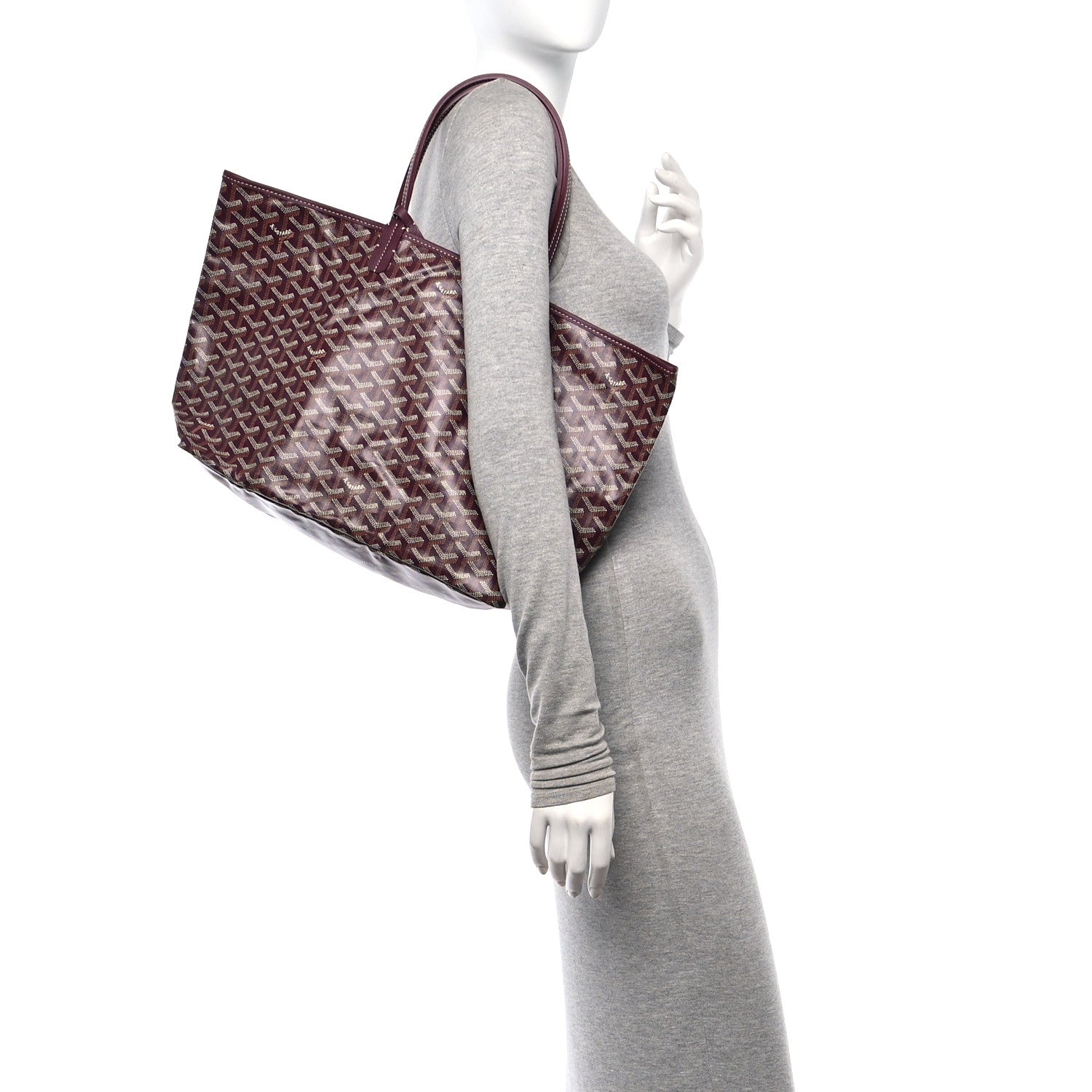 Goyard Goyardine Saint Louis PM Bordeaux 2 of 10