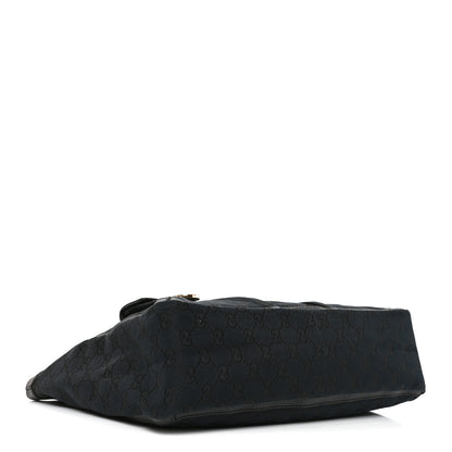 Gucci Monogram Abbey D Ring Tote Black 4 of 10