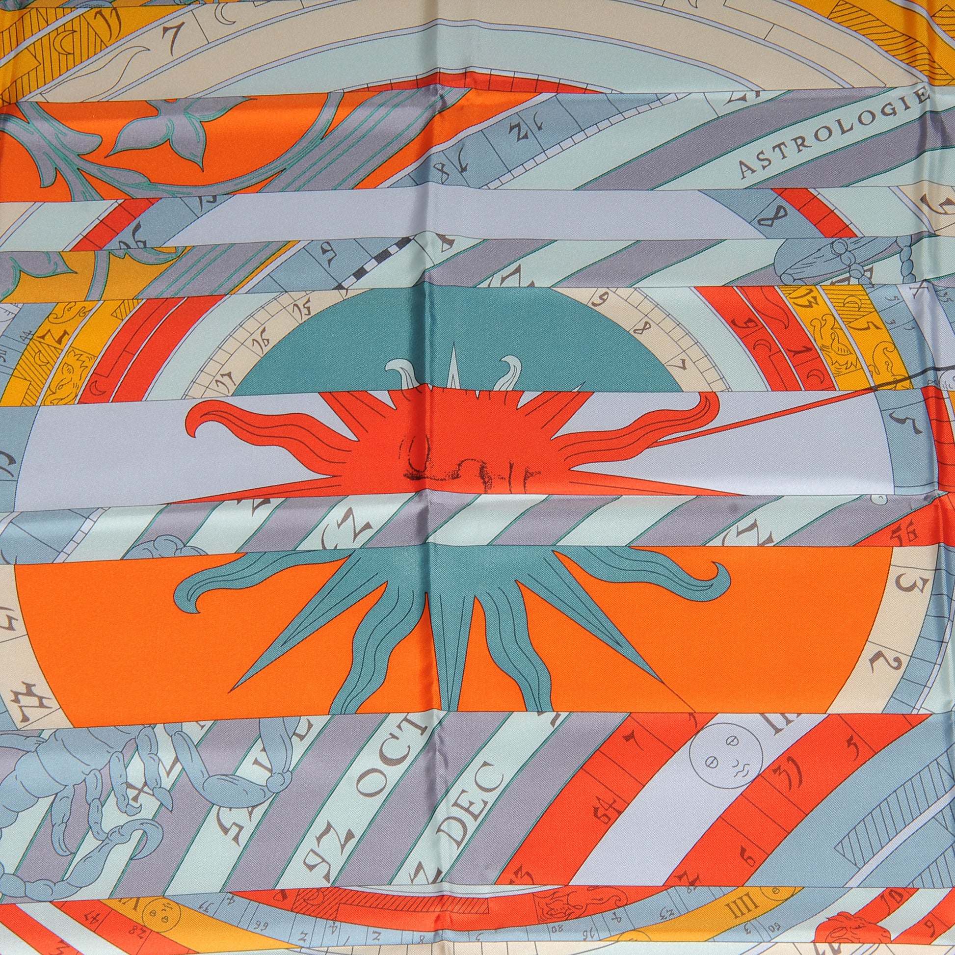 Hermes Silk Astrologie Nouvelle Scarf 90 1 of 5