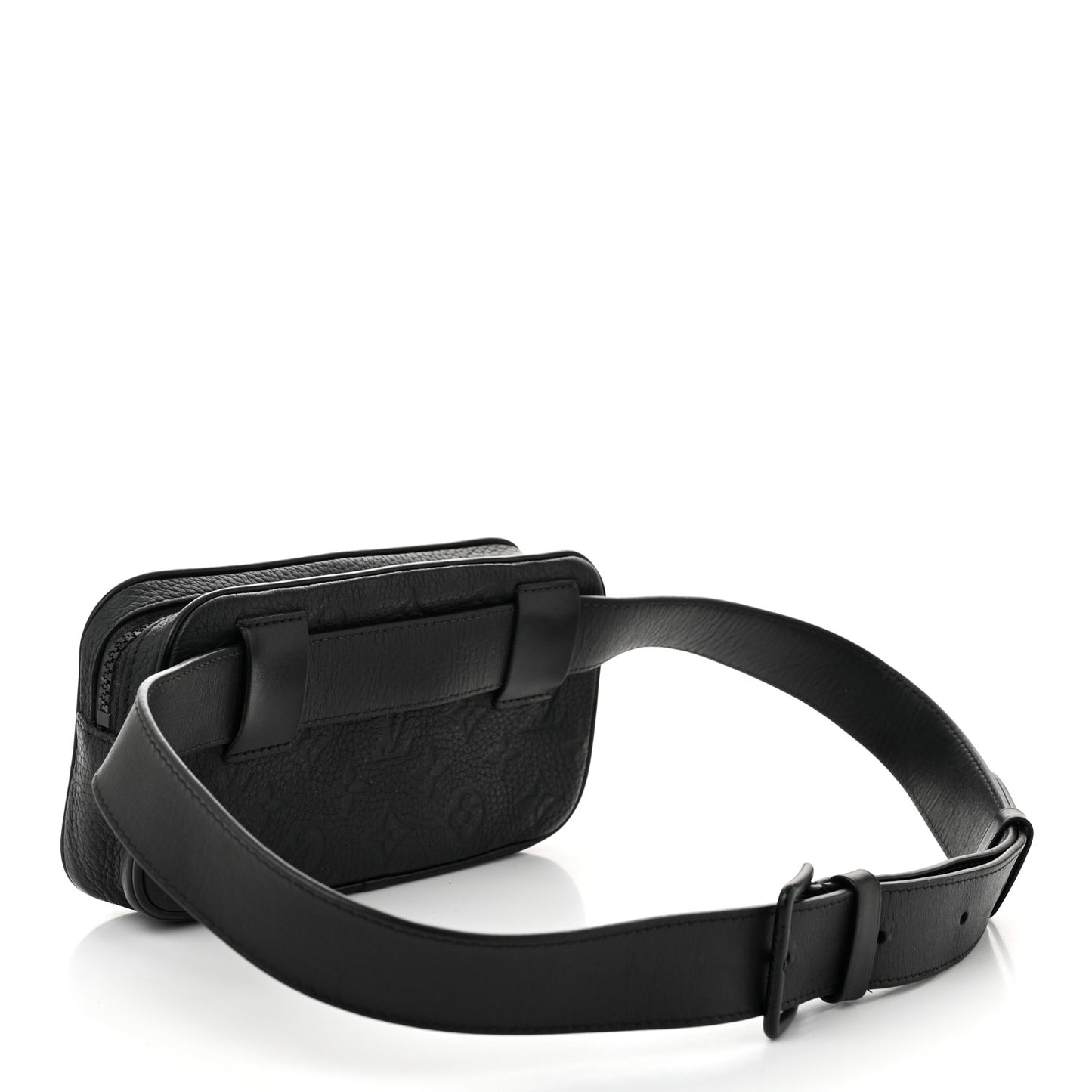 Taurillon Monogram Uniformes Solar Ray Soft Pochette Volga Belt Bag Black