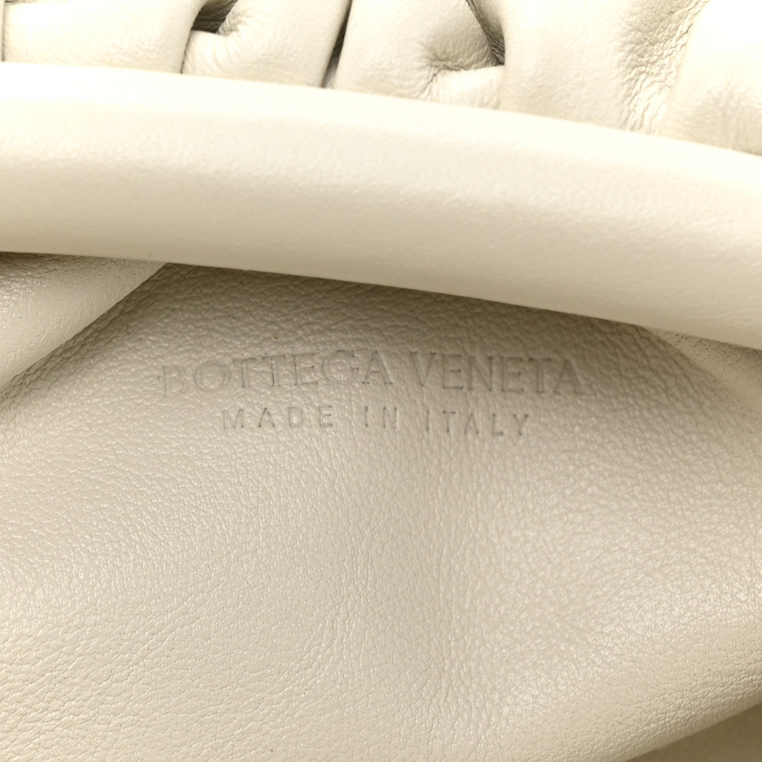Bottega Veneta Butter Calfskin The Mini Pouch Chalk 6 of 8
