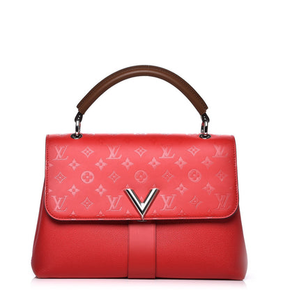 Louis Vuitton Grained Calfskin Very One Handle Rubis 1 of 7