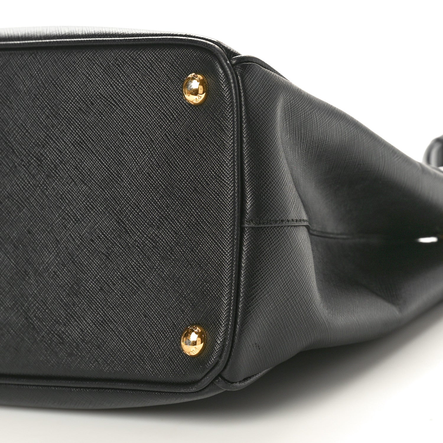 Prada Saffiano Medium Galleria Double Zip Tote Black 9 of 9