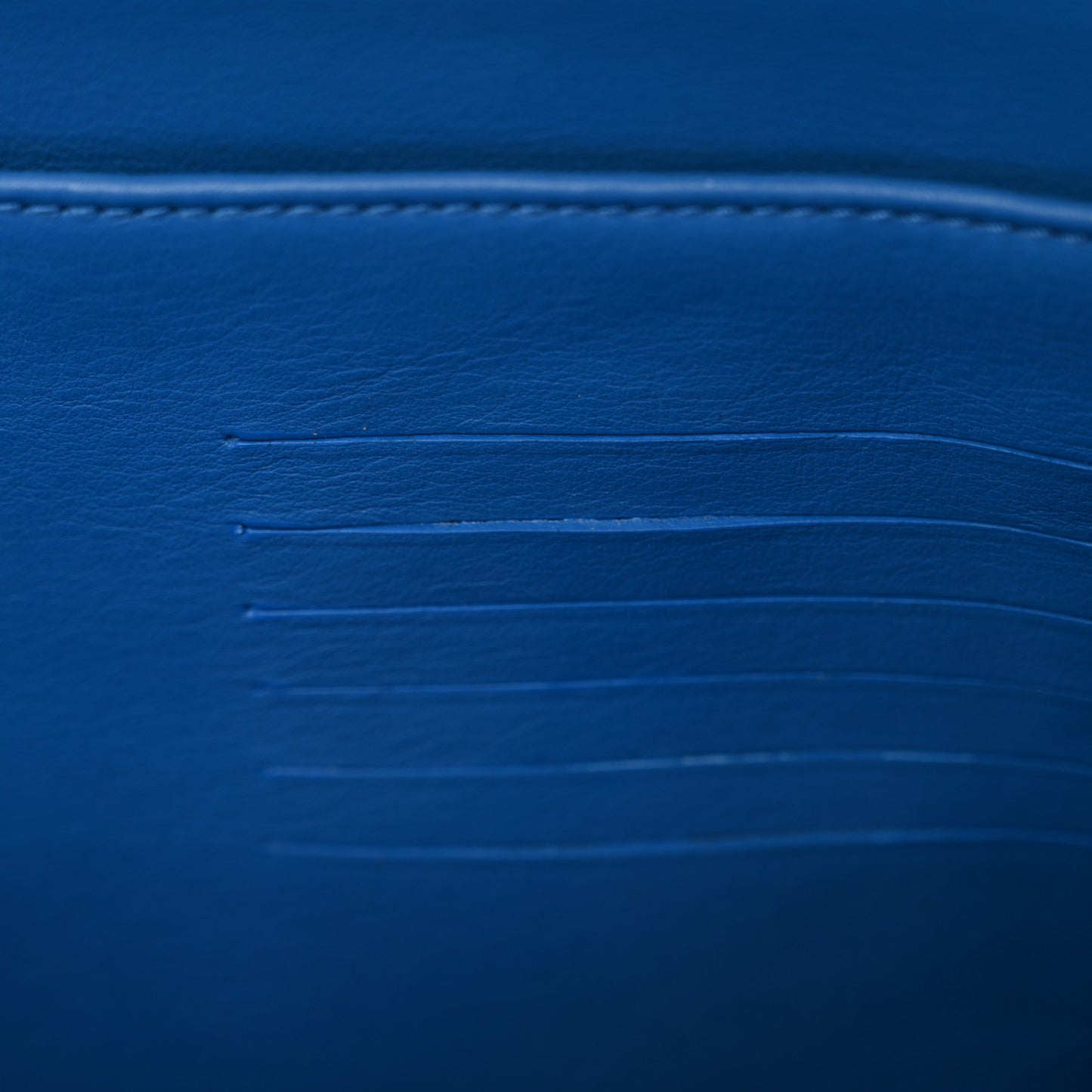 Nappa Intrecciato Wristlet Zip Wallet Bluette