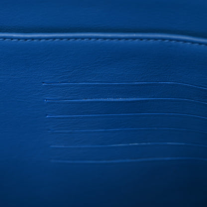 Bottega Veneta Nappa Intrecciato Wristlet Zip Wallet Bluette 8 of 8