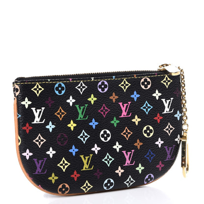Louis Vuitton Monogram Multicolor Pochette Plate MM Black 3 of 8
