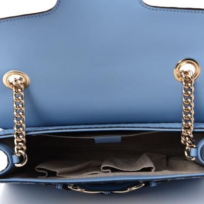 Gucci Microguccissima Medium Emily Chain Shoulder Bag Mineral Blue 5 of 10