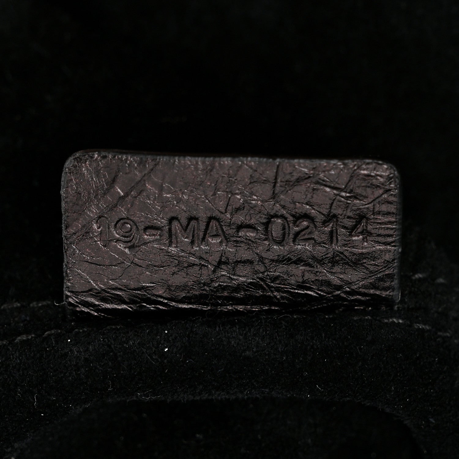 Christian Dior Crinkled Calfskin Macrocannage Large Toujours Black 8 of 12