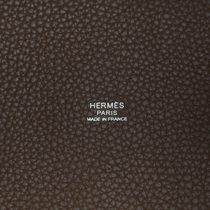 Hermes Taurillon Clemence Picotin Lock 26 GM Alezan 7 of 9