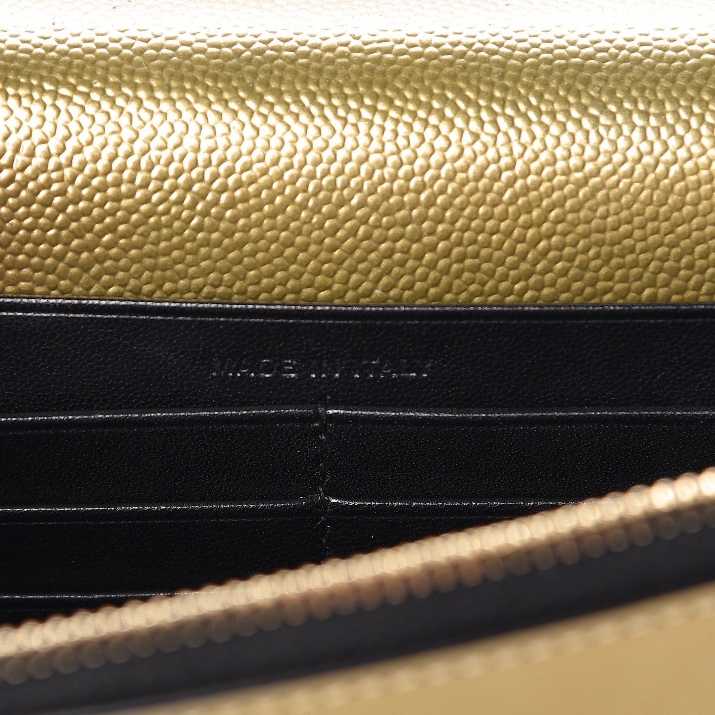 Grain De Poudre Kate Monogram Tassel Chain Wallet Brome