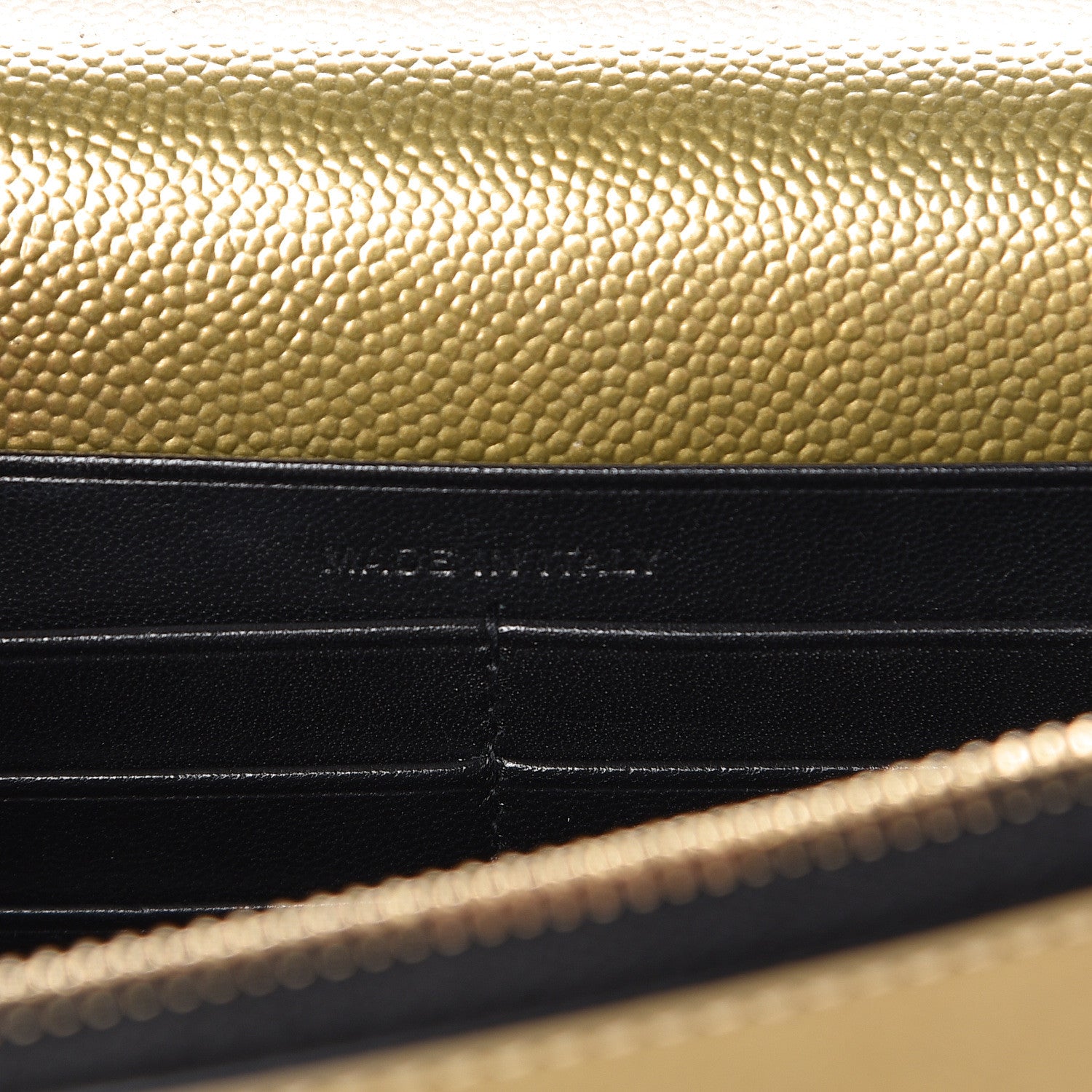 Saint Laurent Grain De Poudre Kate Monogram Tassel Chain Wallet Brome 7 of 10