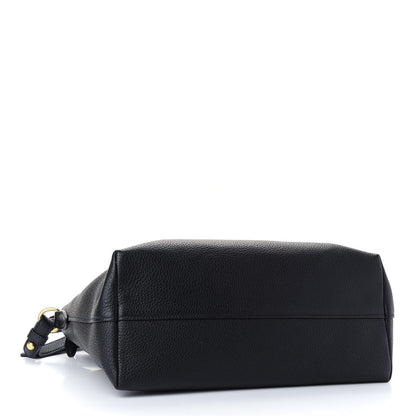 Prada Vitello Daino Shopping Tote Black 4 of 9