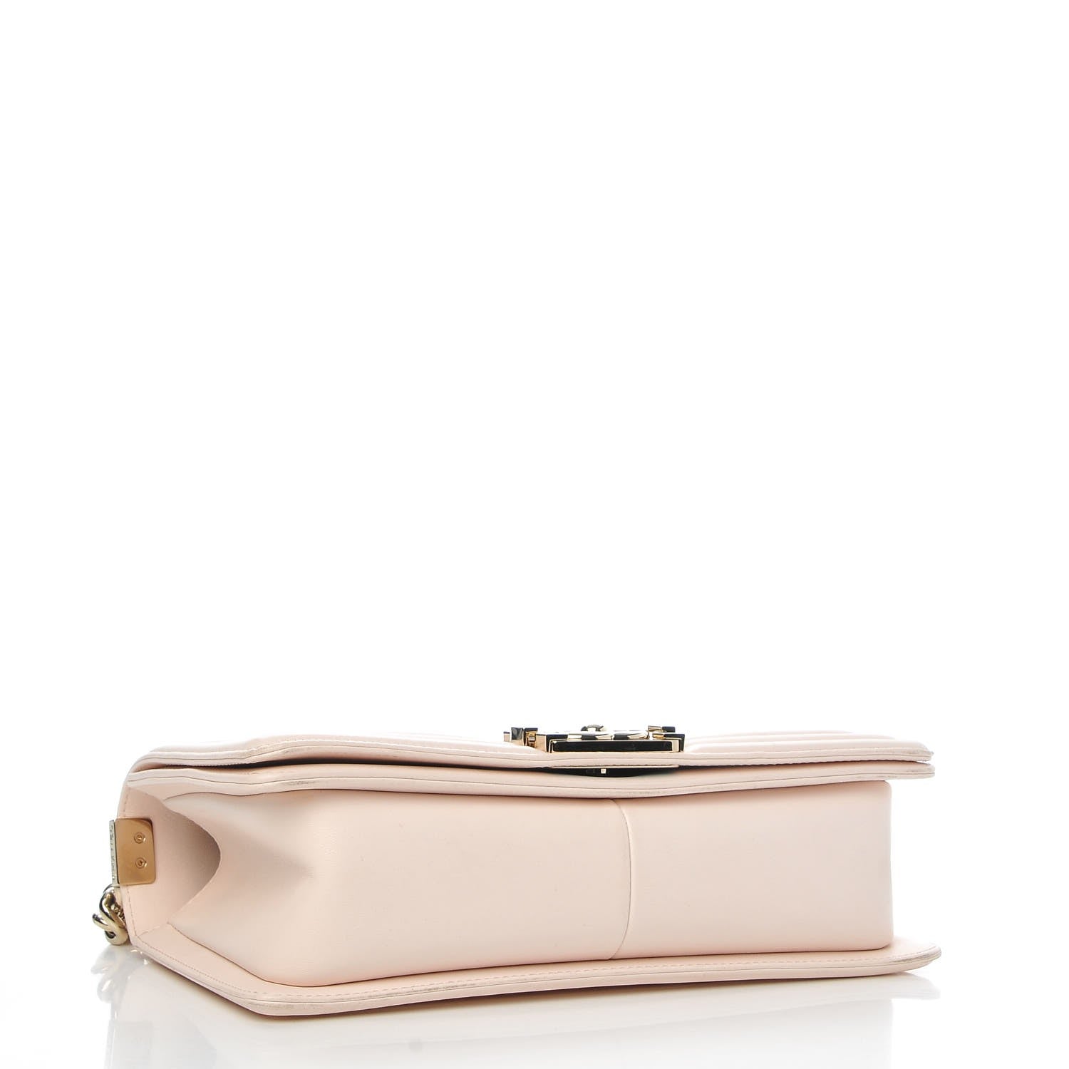 Chanel Lambskin Quilted Medium Boy Flap Light Pink 4 of 19
