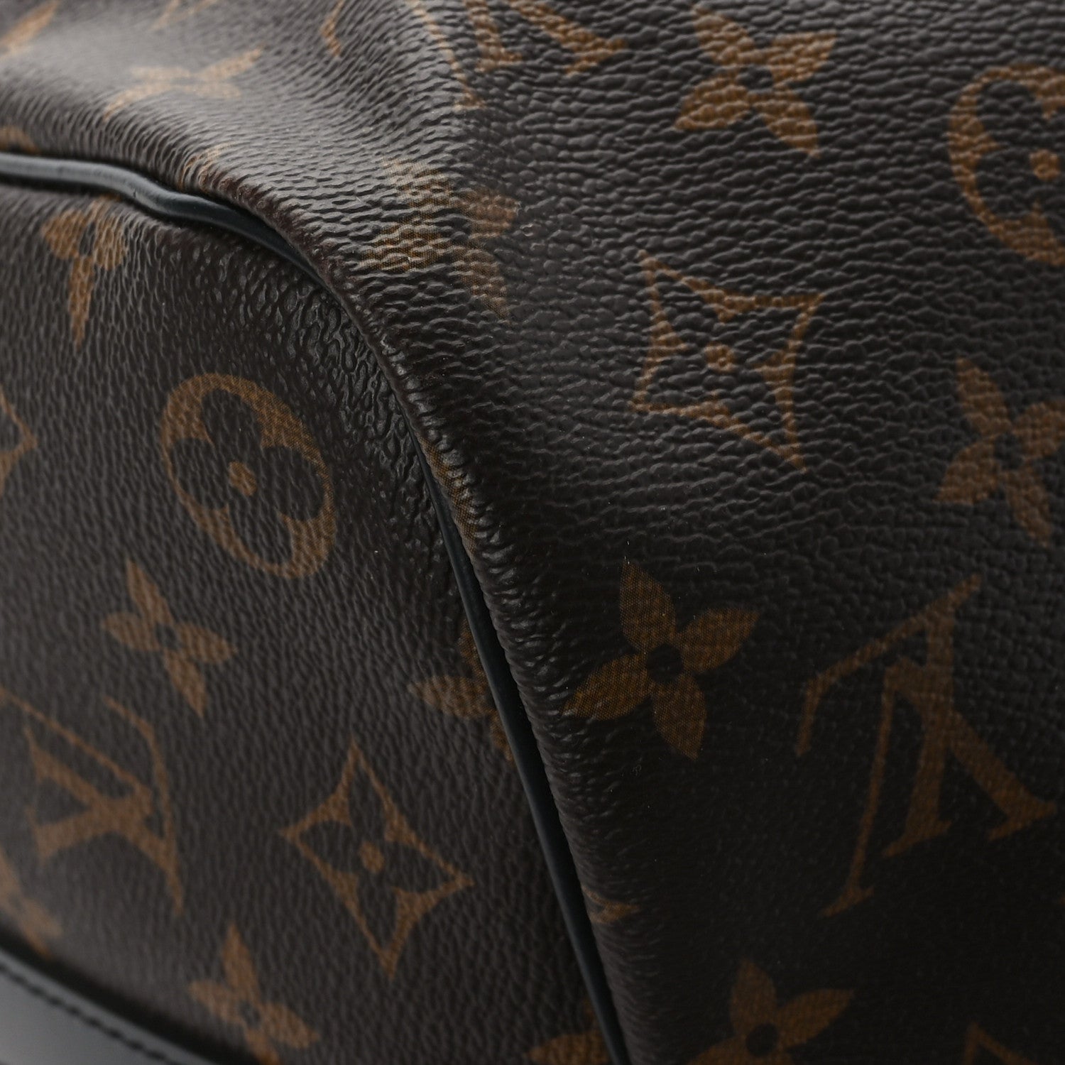 Louis Vuitton Monogram Macassar Keepall Bandouliere 45 9 of 10