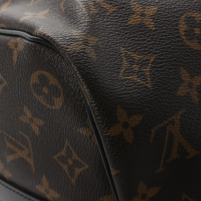 Louis Vuitton Monogram Macassar Keepall Bandouliere 45 9 of 10
