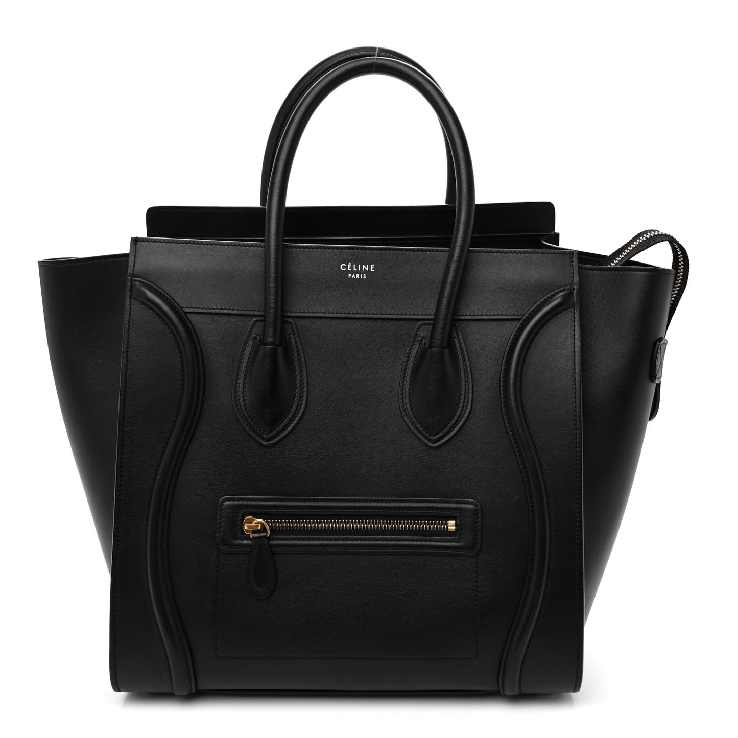 Smooth Calfskin Mini Luggage Black