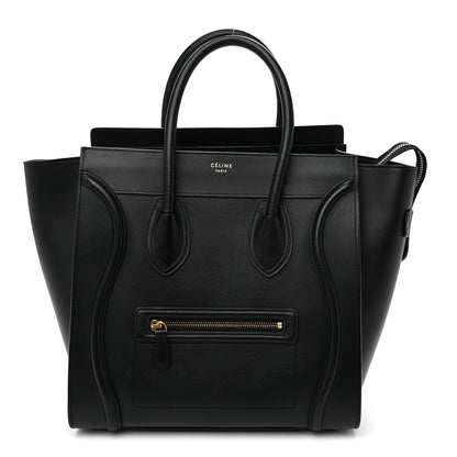 Celine Smooth Calfskin Mini Luggage Black 1 of 12