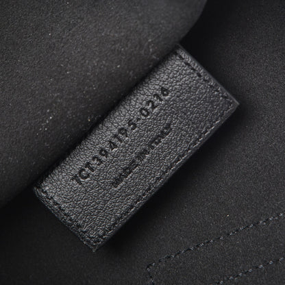 Saint Laurent Calfskin Large Shopping Tote Black 9 of 9