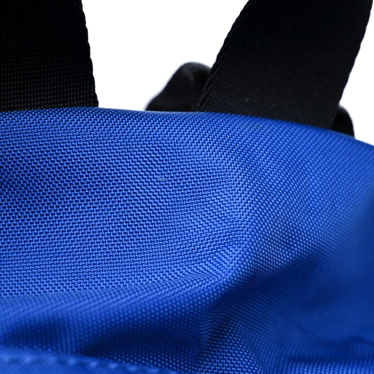 Nylon Logo Backpack Blue