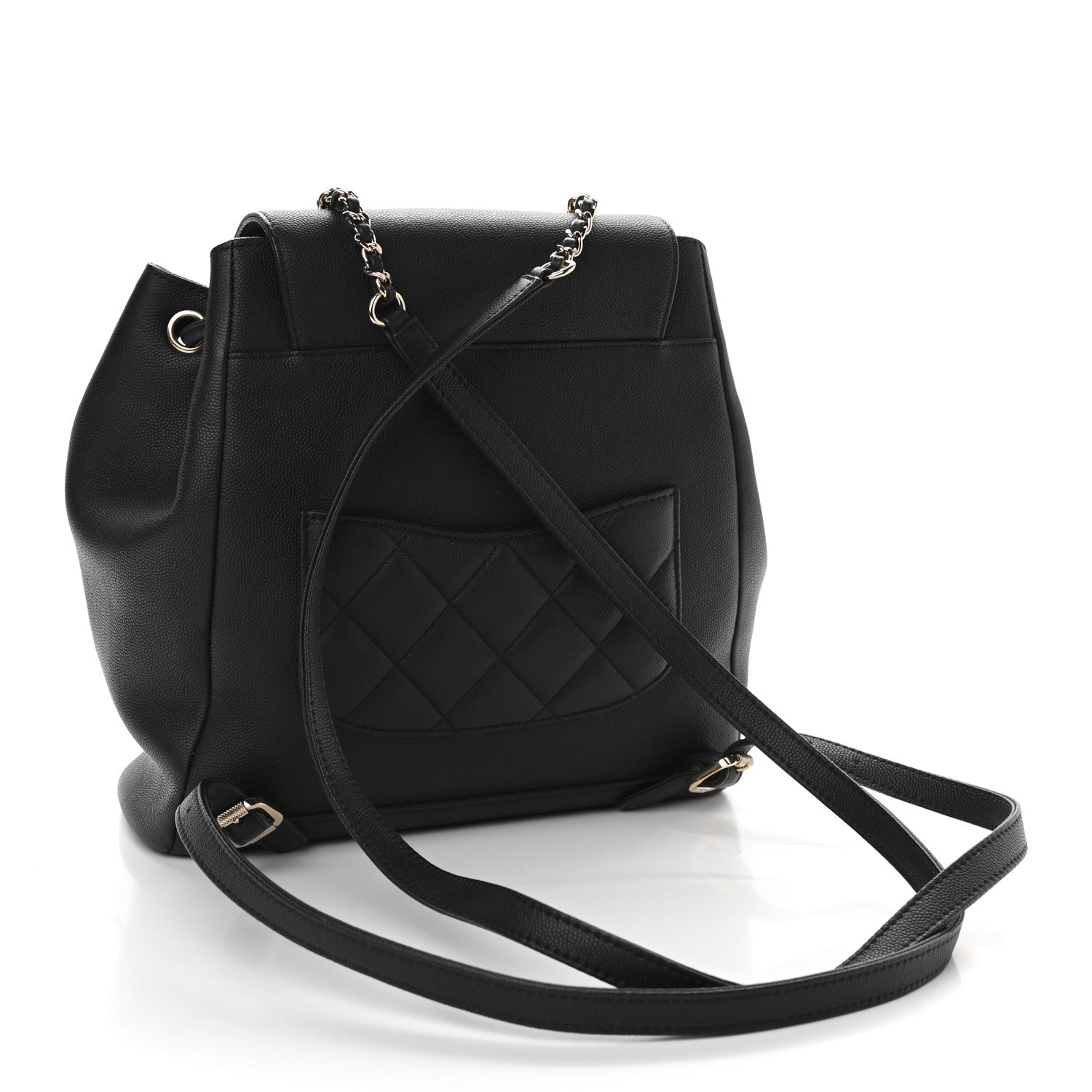 Chanel Caviar Quilted Business Affinity Backpack Black 3 of 9