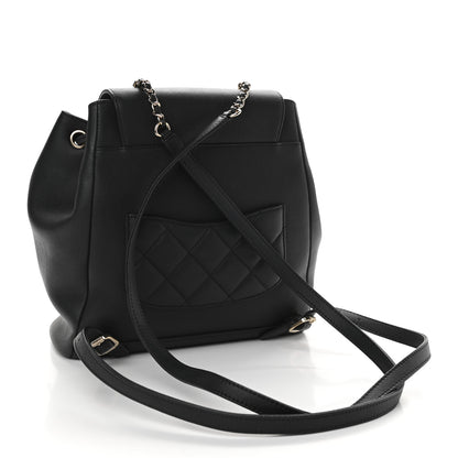 Chanel Caviar Quilted Business Affinity Backpack Black 3 of 9
