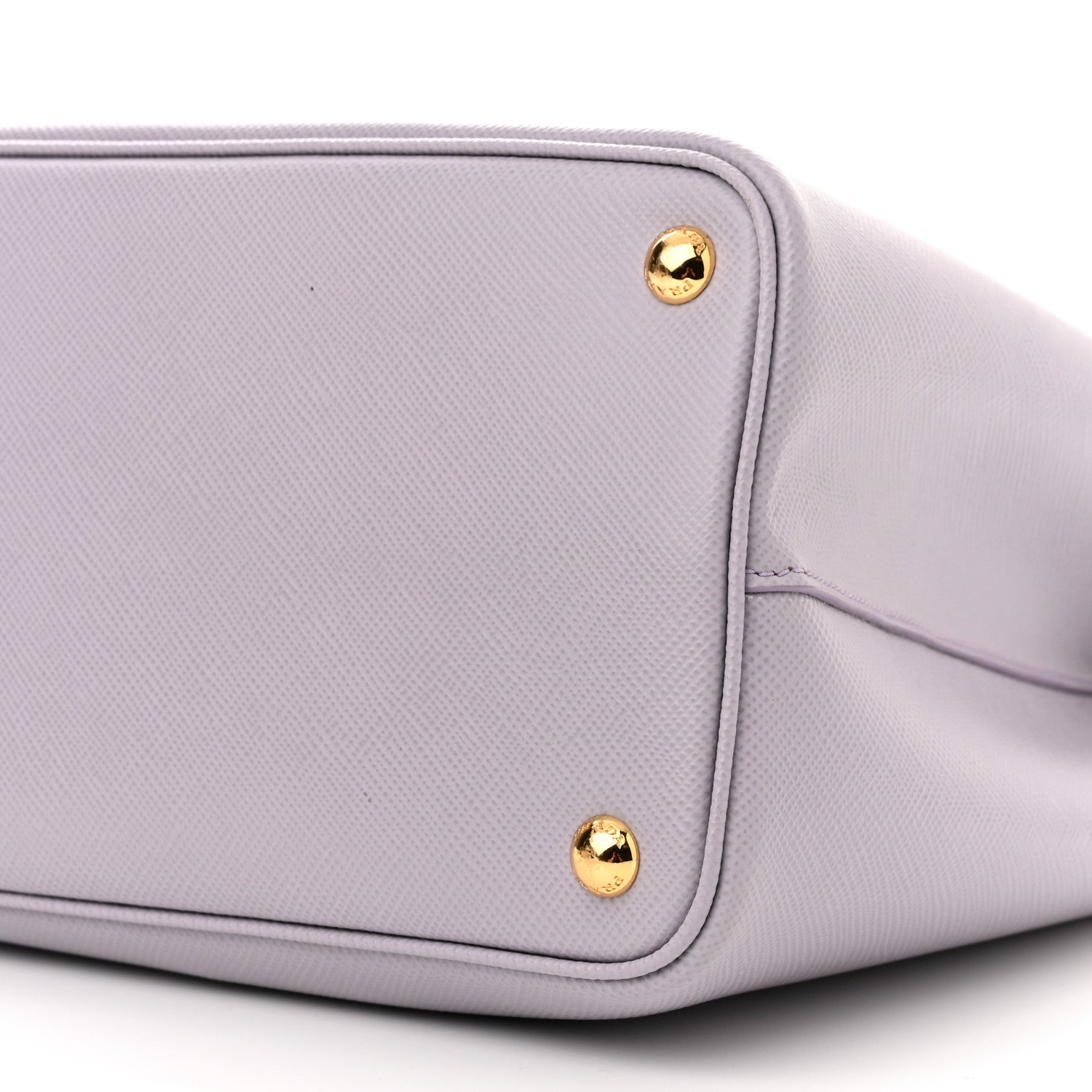Prada Saffiano Cuir Small Double Bag Glicine 10 of 12